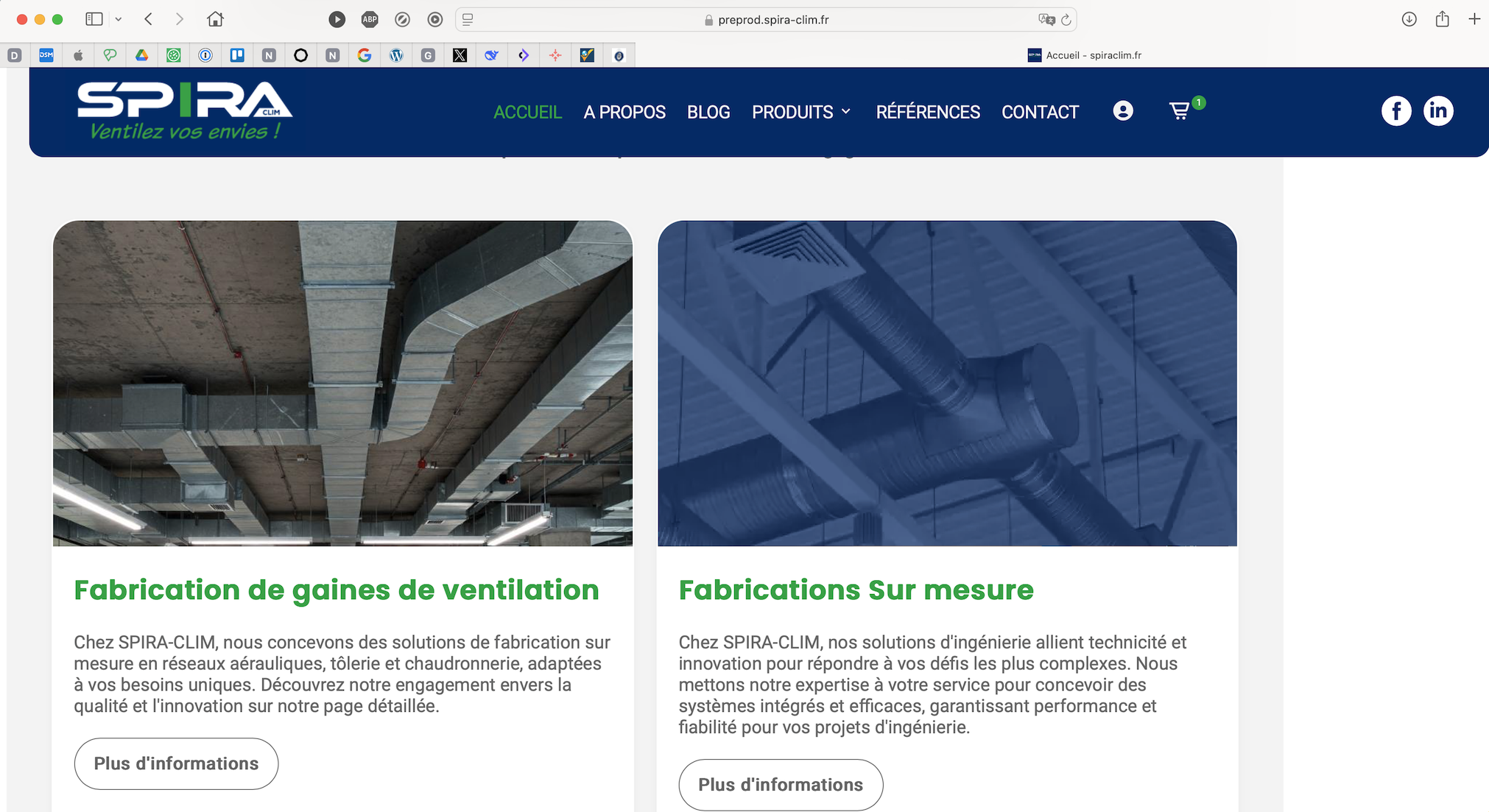 Spira-clim : Nouveaux produits 2024